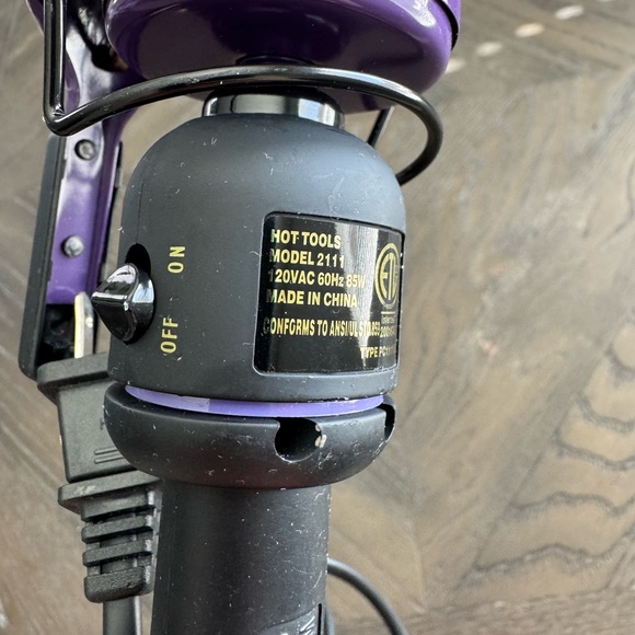 Hot Tools Purple Curling Iron 2 inches gently used - Picture 5 of 7